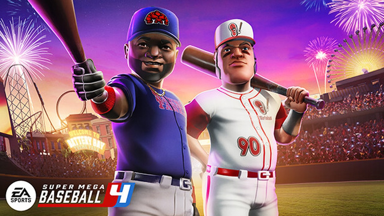 Copertina Recensione Super Mega Baseball 4 (2023): il diamante arcade torna con le leggende