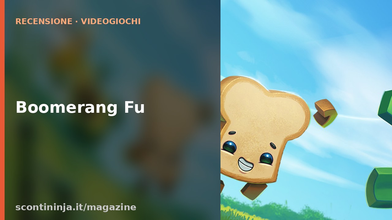 Copertina Recensione Boomerang Fu (2020): il party game perfetto per il divano