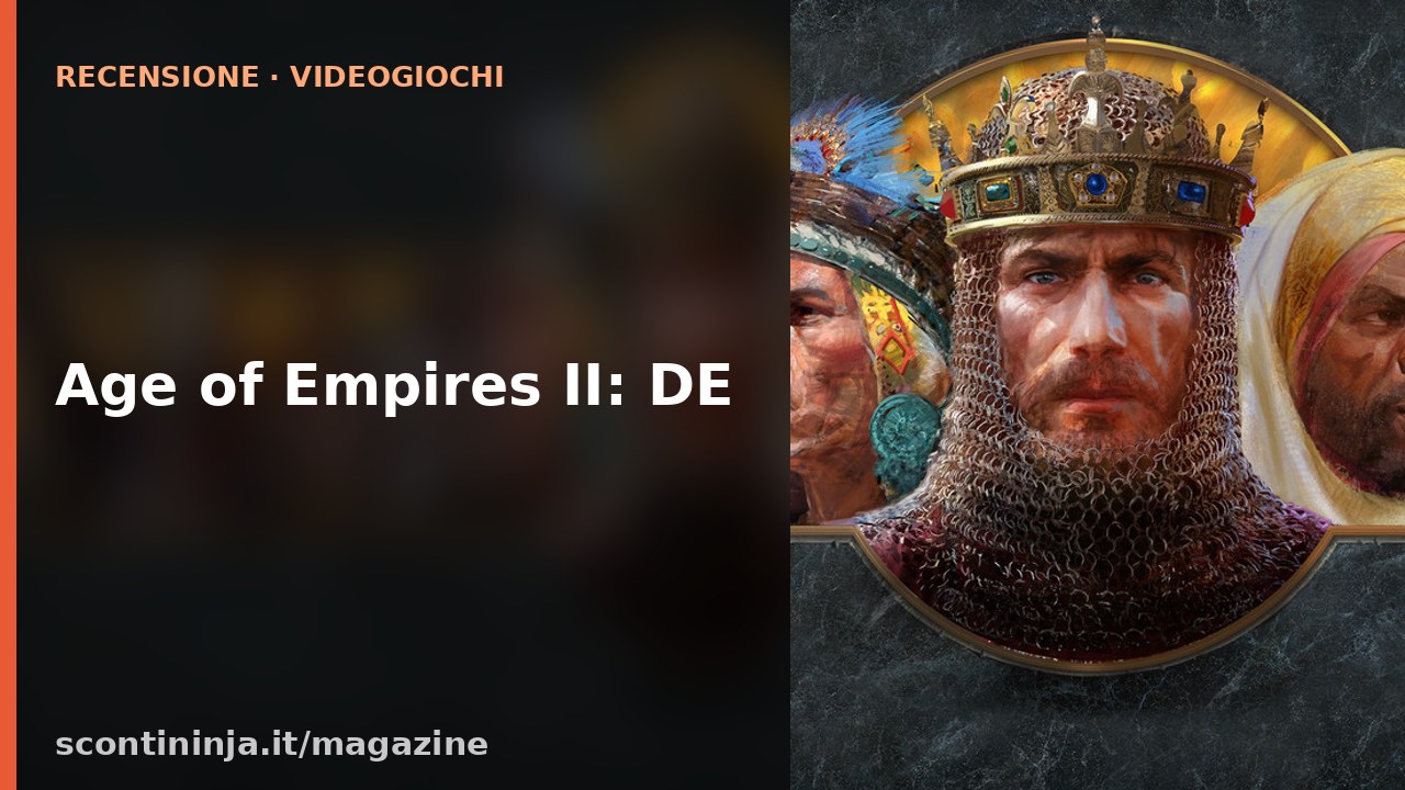 Copertina Recensione Age of Empires II: Definitive Edition (2019): il RTS che ridefinisce l'eternità