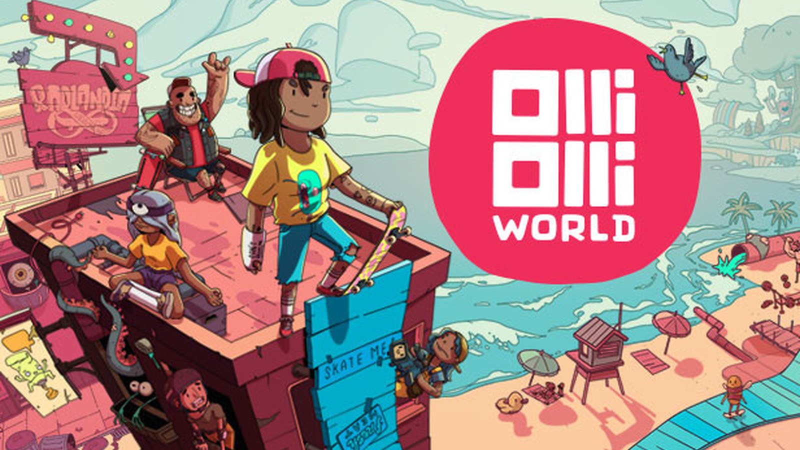 Copertina Recensione OlliOlli World (2022): lo skateboard che diventa gioco sociale
